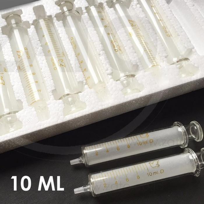 Suntik Kaca Syringe Glass Isi Kapasitas 10mL 10 mL