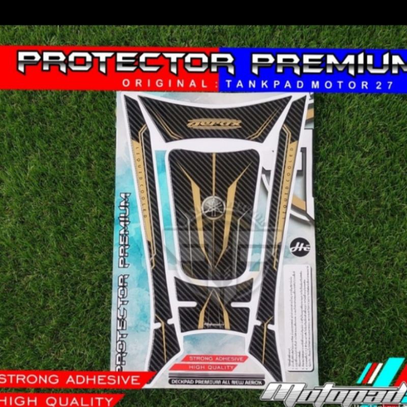 Sticker Stiker Timbul Resin Deck Pad Tankpad Yamaha New Aerox 155 2020