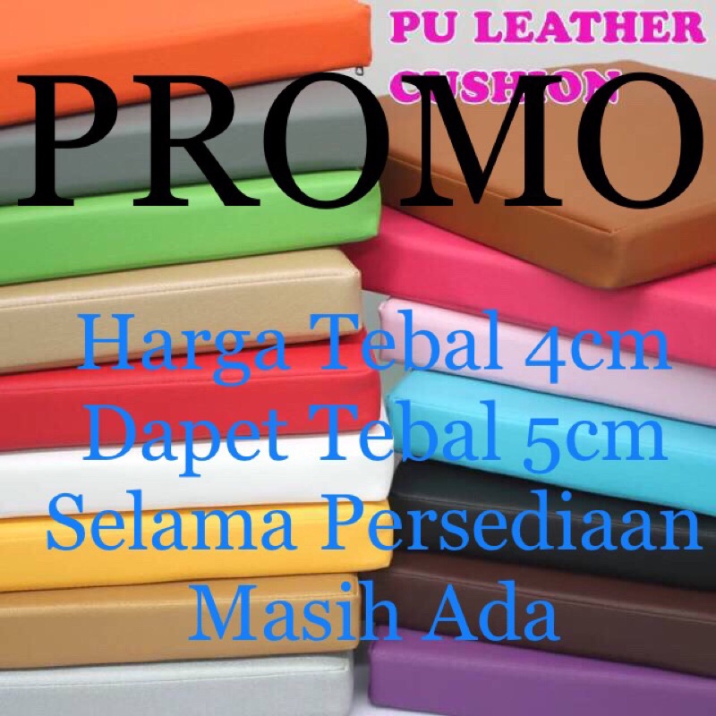 Alas Duduk Tebal 4cm / Alas Lesehan / Bantal Duduk Busa