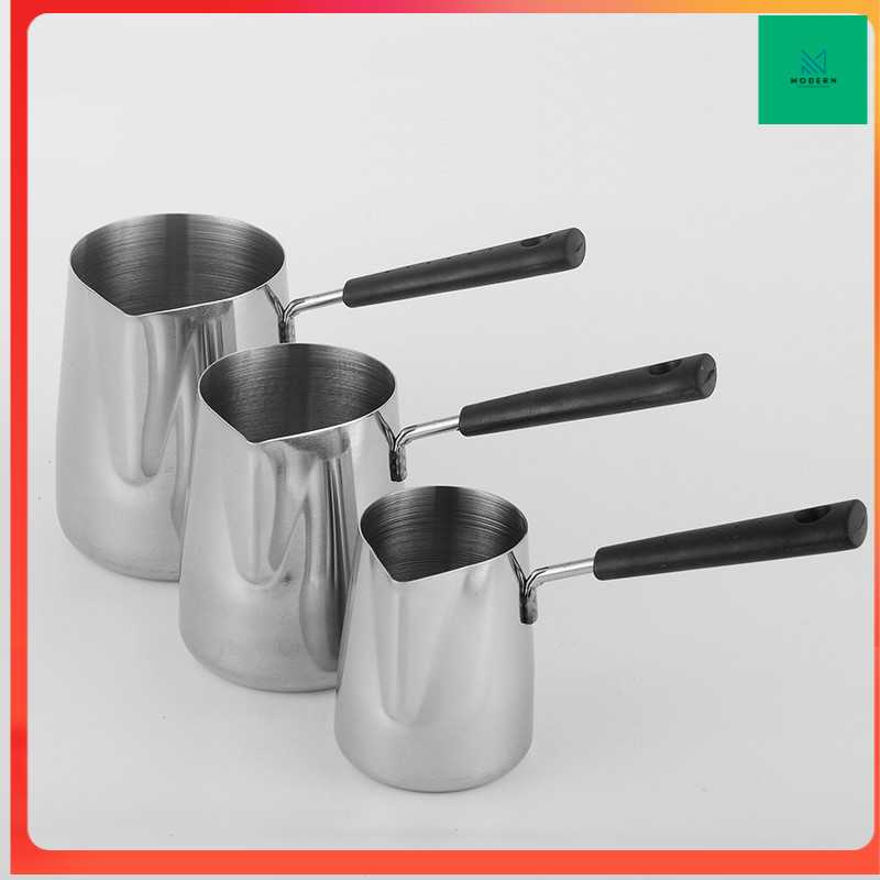 TD-DA DROHOEY Gelas Kopi Espresso Latte Long Handle Stainless Steel - S07