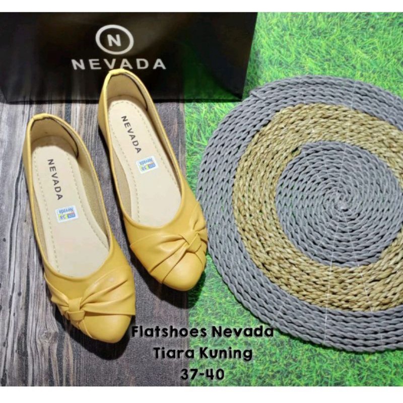 SIAP KIRIM CUCI GUDANG BRAND MATAHARI | Sepatu Kerja Wanita Nevada Matahari| Flatshoes Nevada (F03)