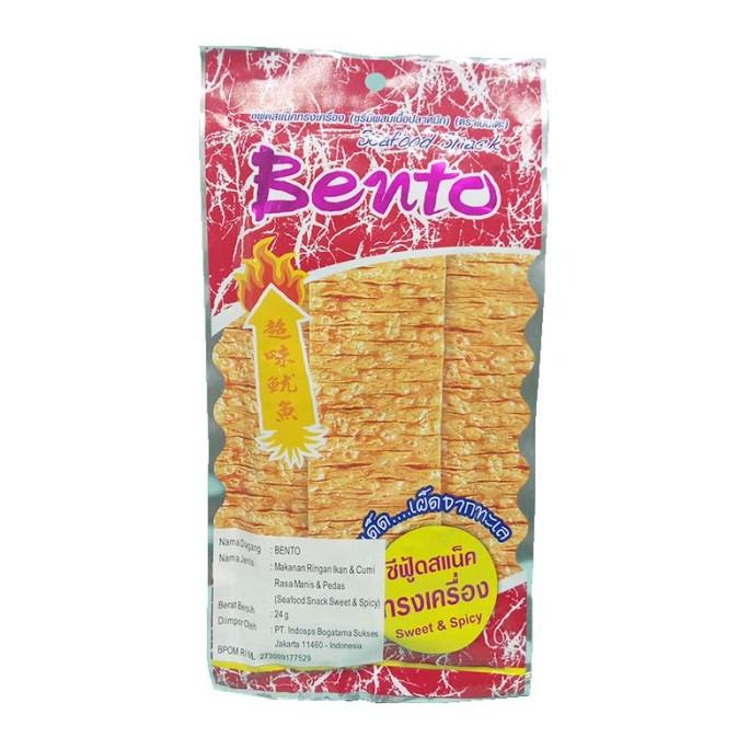 

:::::::] BENTO SQUID SEAFOOD SNACK SWEET AND SPICY 24 G