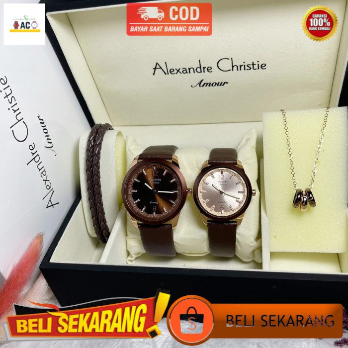 ORIGINAL JAM TANGAN COUPLE ALEXANDRE CHRISTIE ORIGINAL ALEXANDER CHRISTIE COUPLE ORIGINAL AC8651