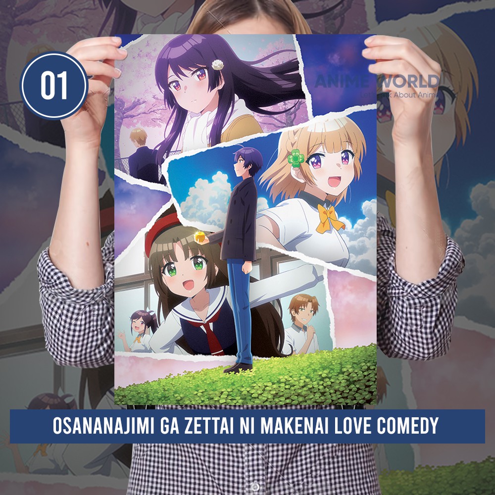 Jual Poster Anime Osananajimi ga Zettai ni Makenai Love Comedy Lengkap ...