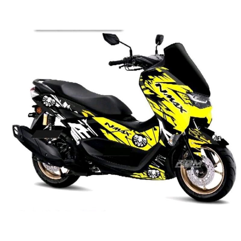 Decal - stiker new nmax 2020 full body Striping motor nmax 2020 full motif Stiker nmax variasi