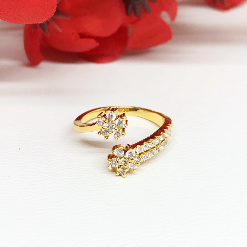 Cincin Xuping Model Bukaan Size Adjustable Besar Kecil - BR374