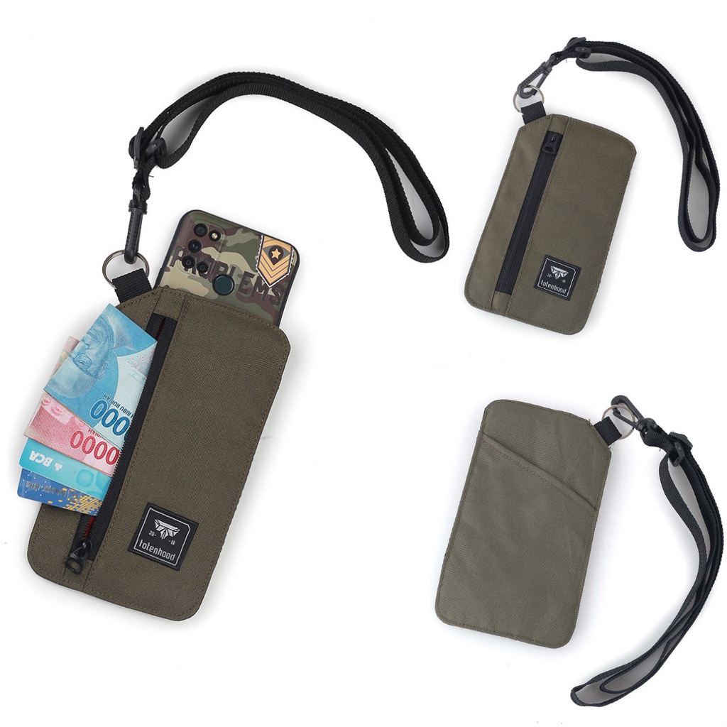 Toko Thabita Neck Bag Crossbody Style Dompet Slot Handphone Uang Kartu-Kartu