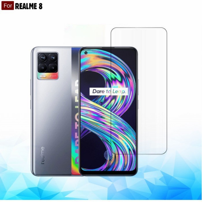 NEW REALME 8i 8 8 nfc 5G REALME 8 8 PRO REALME 7 7 PRO 7i TEMPRED GLASS BENING , ANTI GORES KACA BENING TEMPERED NO LIST FRAME PELINDUNG LAYAR SCREEN GUARD i