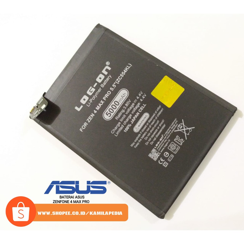 Jual Baterai Asus Zenfone 4 Max Pro Double Power / Baterai Asus Zenfone 4 Max Pro Double Power
