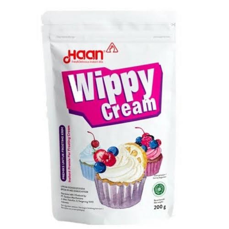 

Haan Whippy Cream 200g Pouch Whipping Cream Bubuk