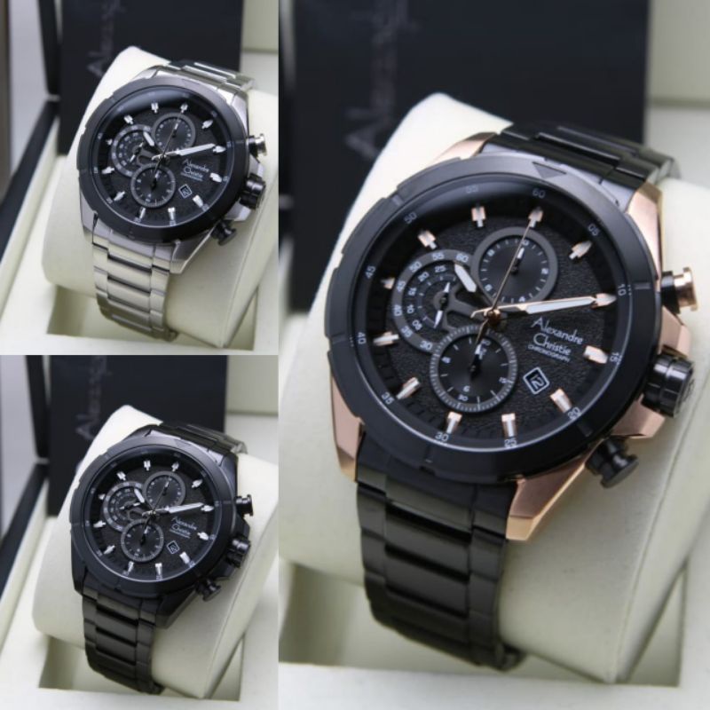 Jam Tangan Pria Alexander Cristie AC 6508 / AC6508 Original Garansi Resmi 1 Tahun