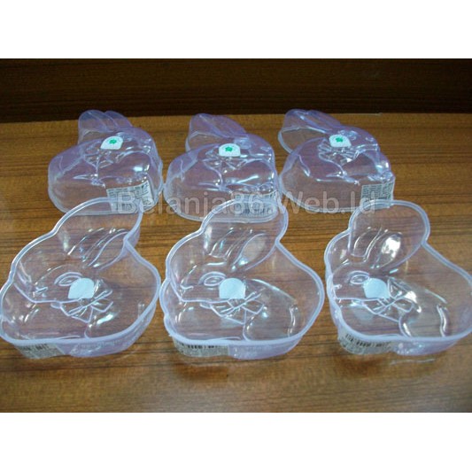 6 Pcs Cetakan Agar Motif Kelinci