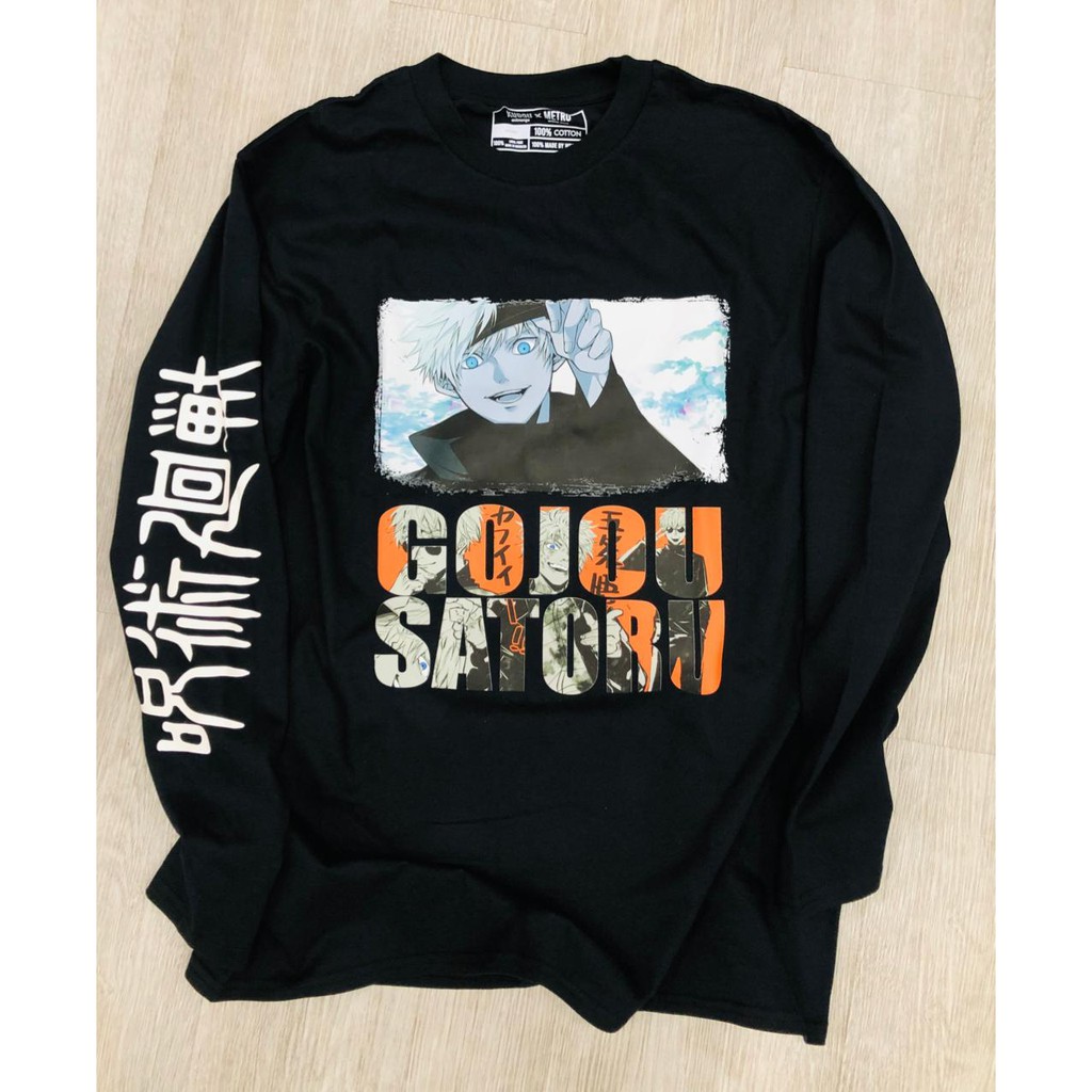 Longsleeve Gojo satoru Prodigy Anime Manga Jujutsu Kaisen