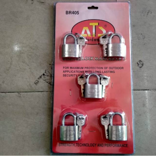 Gembok Master Key 40mm x 5