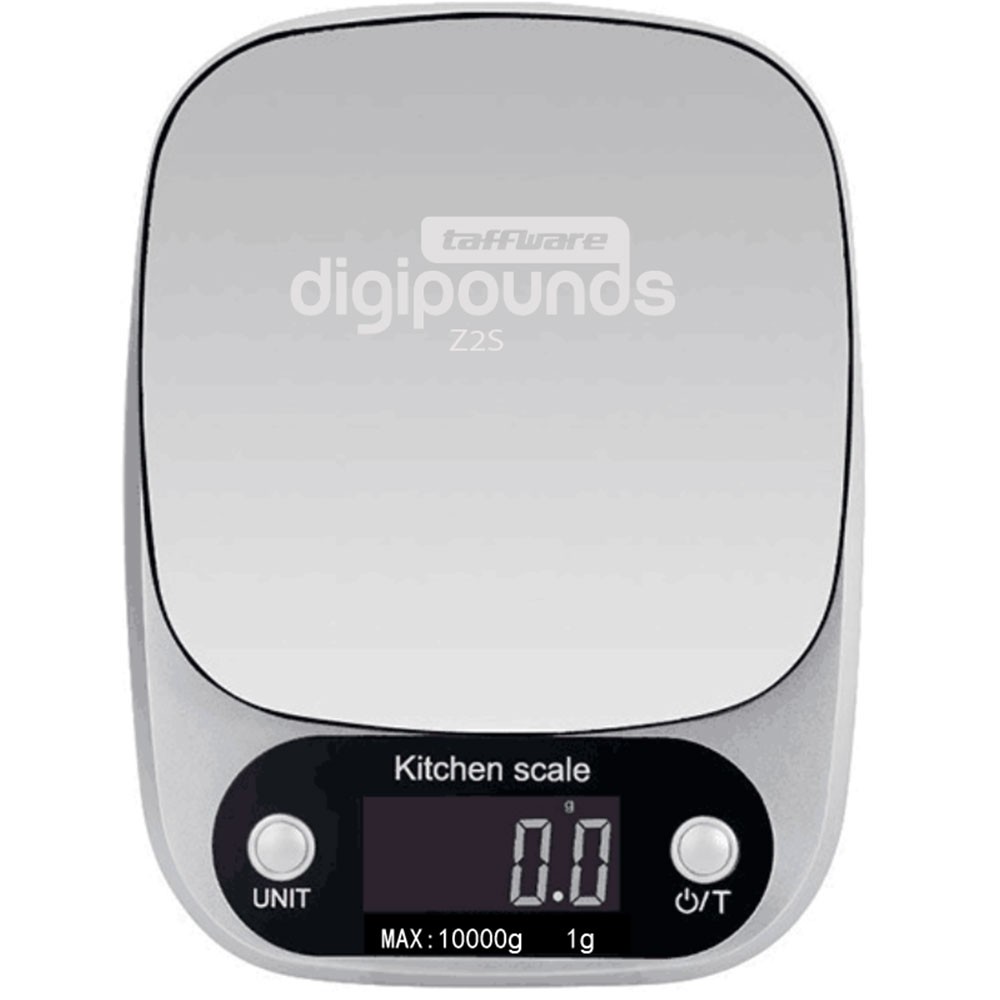 Taffware Digipounds Timbangan Dapur Digital Kitchen Scale 10kg 1g - Z2S