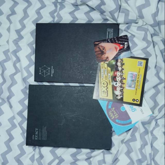 (UNSEALED) Album EXO EXACT MONSTER Vers + Baekhyun PC