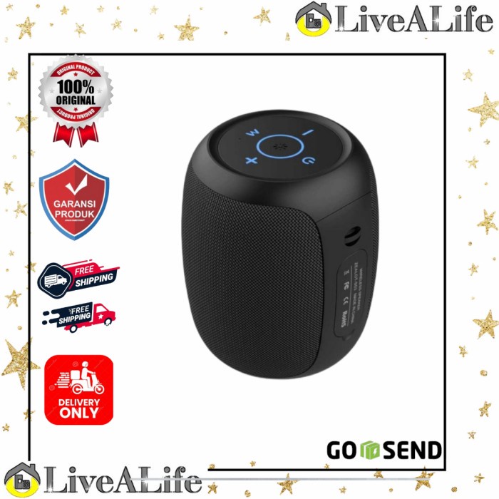 Zealot Portable Bluetooth Speaker Waterproof IPX6 - S53