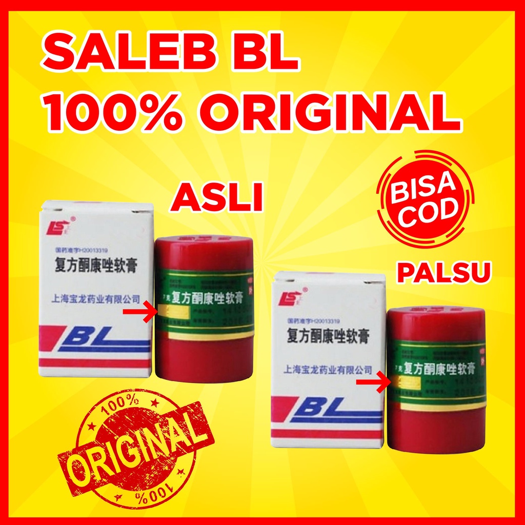 Salep Saleb BL Original Cream BL Asli Original Salep Kulit Ampuh BL Shinsei Chan Saleb Salep Gatal