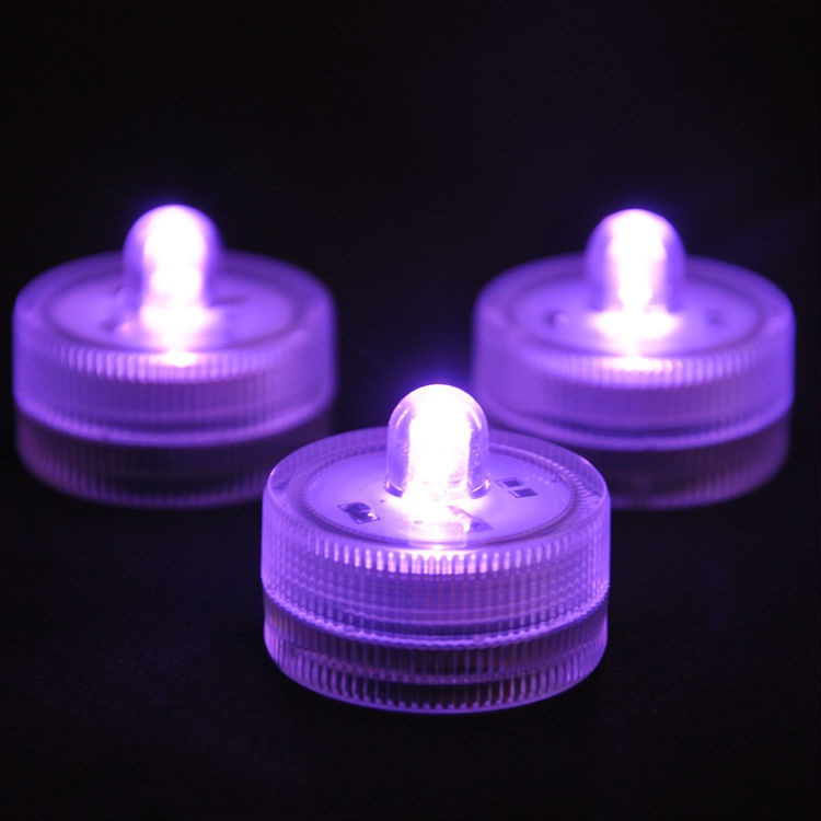 Aquarium LED Lighting Waterproof Candle Lamp/Lampu Lilin Tahan Air LED Untuk Pesta Pernikahan Bar Hotel/Fish Tank Diving Landscape Light/Party Wedding Colorful Lighting Lamp