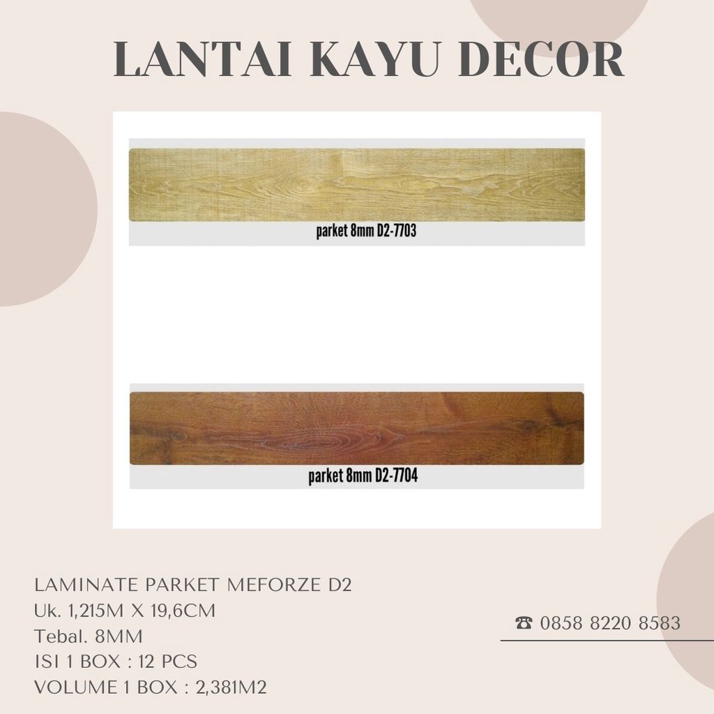 Parket Lantai Kayu Meforze D2
