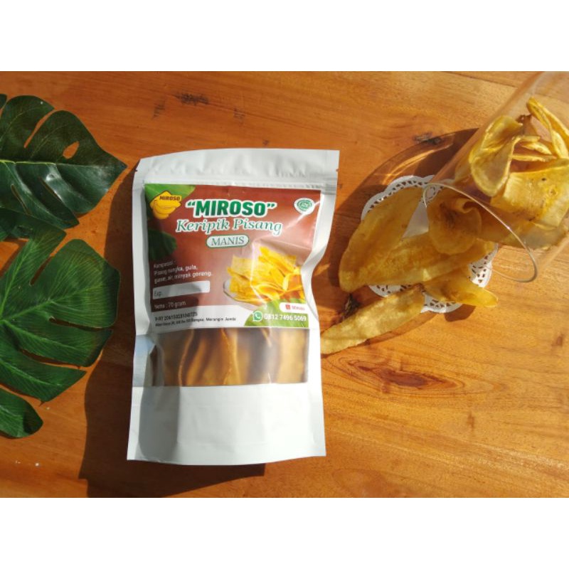 

keripik pisang manis 70 gr