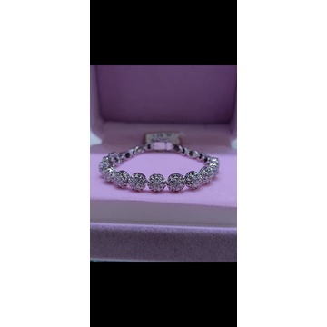 Gelang rantai model lotus berlian eropa asli kkdsd11