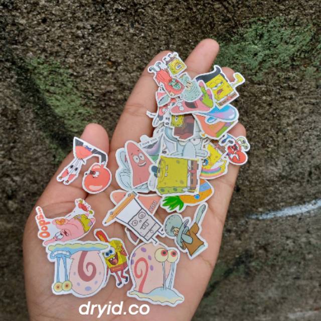 

STICKER SPONGEBOB ISI 35