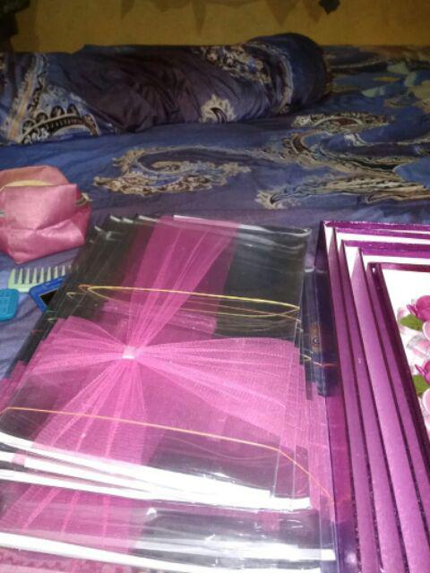 Kotak Hantaran Pink 1 Set Isi 6 Kotak