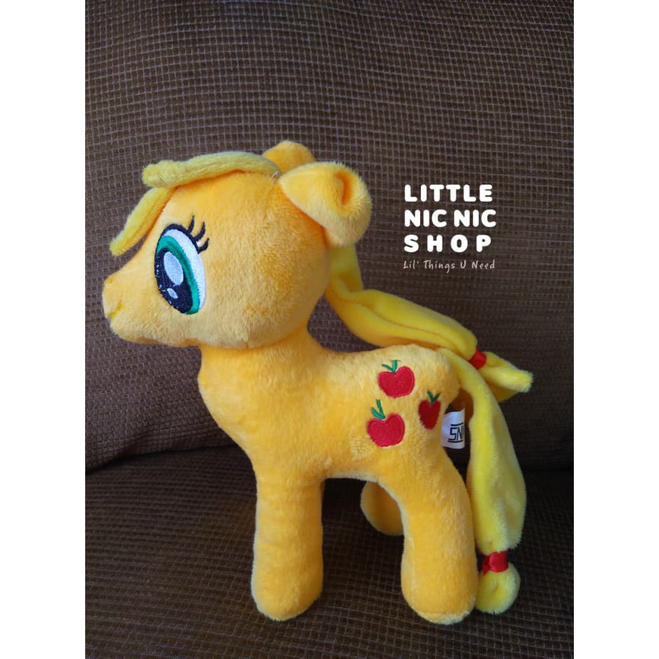 Boneka My Little Pony - Apple Jack - Rattle Plush Toy