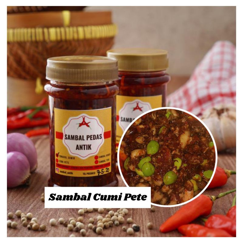 

Sambal Pedas Antik Varian Cumi Pete