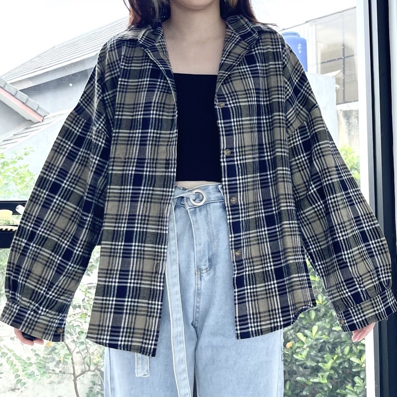 TARTAN FLANEL SHIRT KEMEJA KOTAK / devilknitwear devilknit_id-EMMY