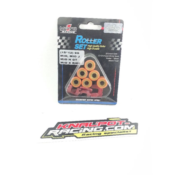 Roller Set Moto1 Yamaha Mio Mio J 9 Gram