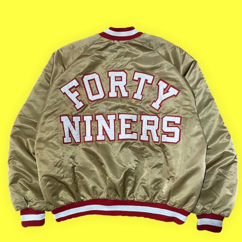 varsity chalkline 49ERS second original vintage / chicago bulls