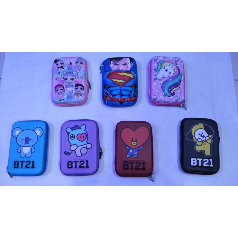 

Tempat pensil bt21 dan karakter