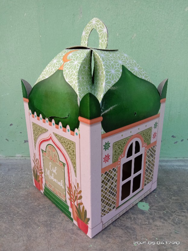 Box Idul Fitri, Box Toples Lebaran, Packaging, Dus, Kotak  - Tbif04 14(20pc)