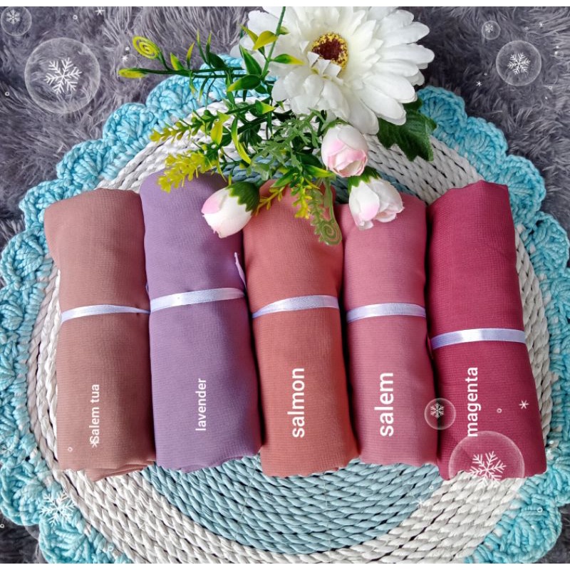 Paket usaha bella square 30 pcs jilbab segi empat polos / Bella square /  jilbab harga grosir/ hijab