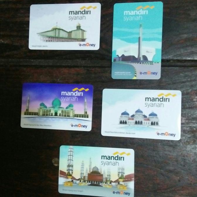 

Kartu Emoney Etoll E-Money Bank Syariah Mandiri BSM