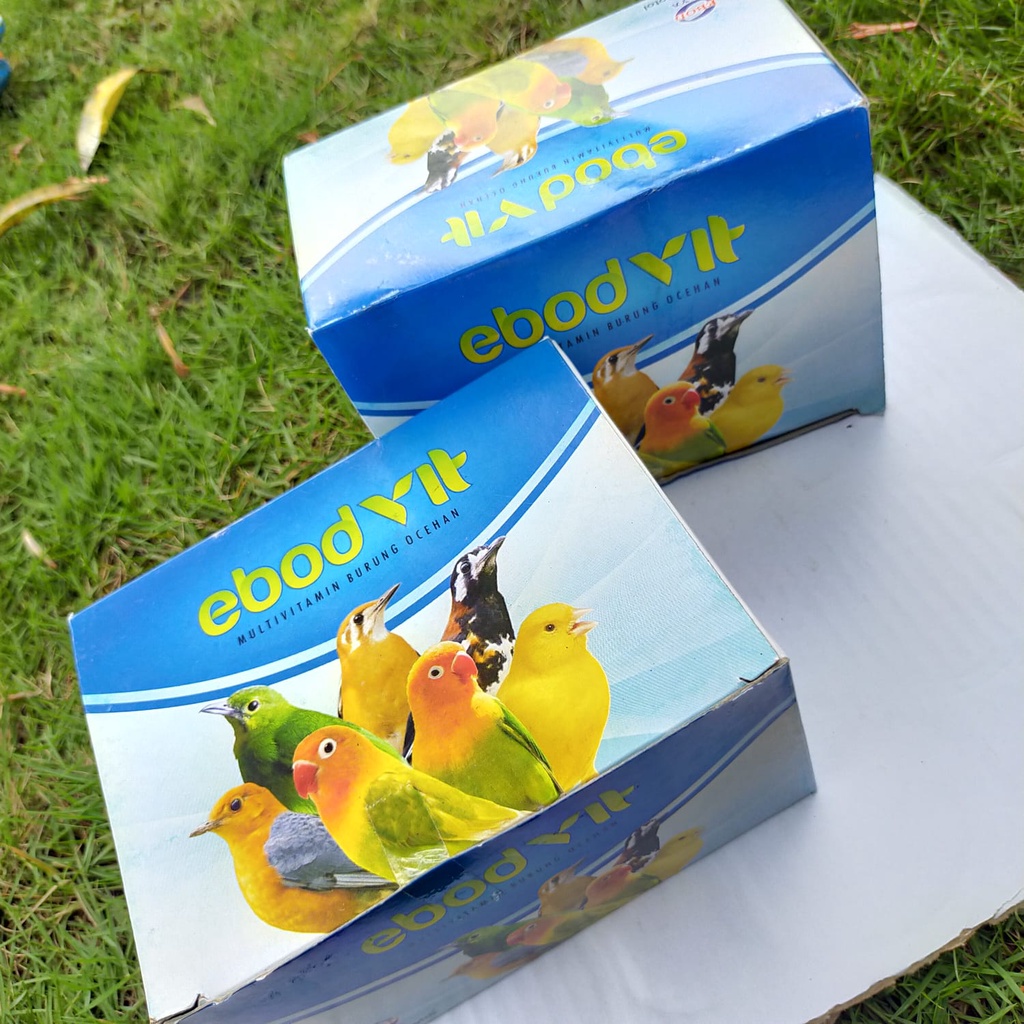VITAMIN EBOD VIT EBOD JAYA OBAT BURUNG LOVEBIRD KENARI MURAI KACER PLECI MACET BUNYI