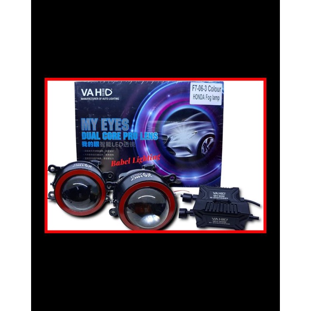 Foglamp Projector Biled 3 Color VAHID F7 | 6000K 4300K 3000K