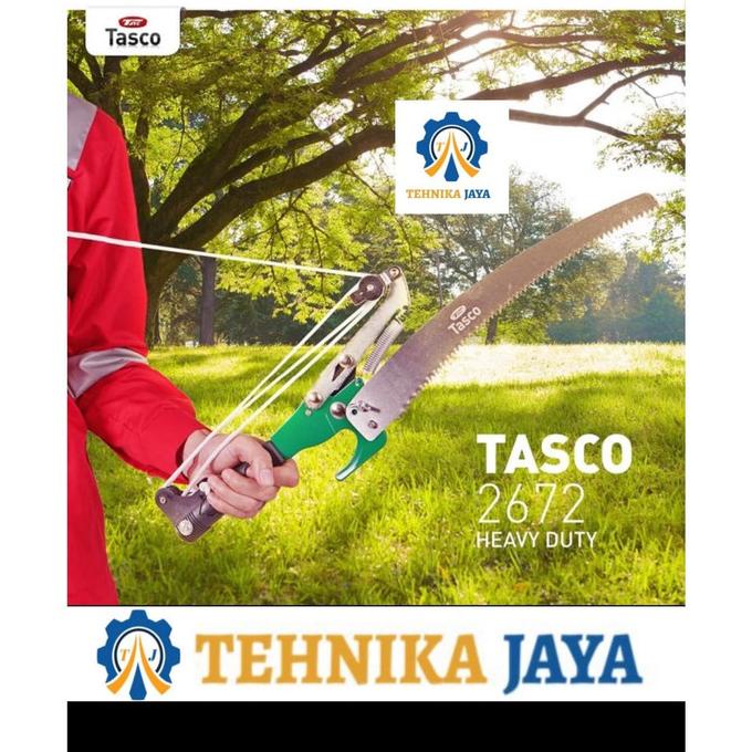 Tasco Gergaji Dahan Gunting Galah Tree Pruner Gergaji Pohon Tasco