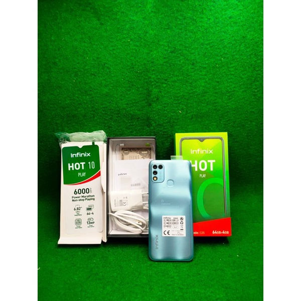 Infinix Hot 10 Play Ram 4/64 Second