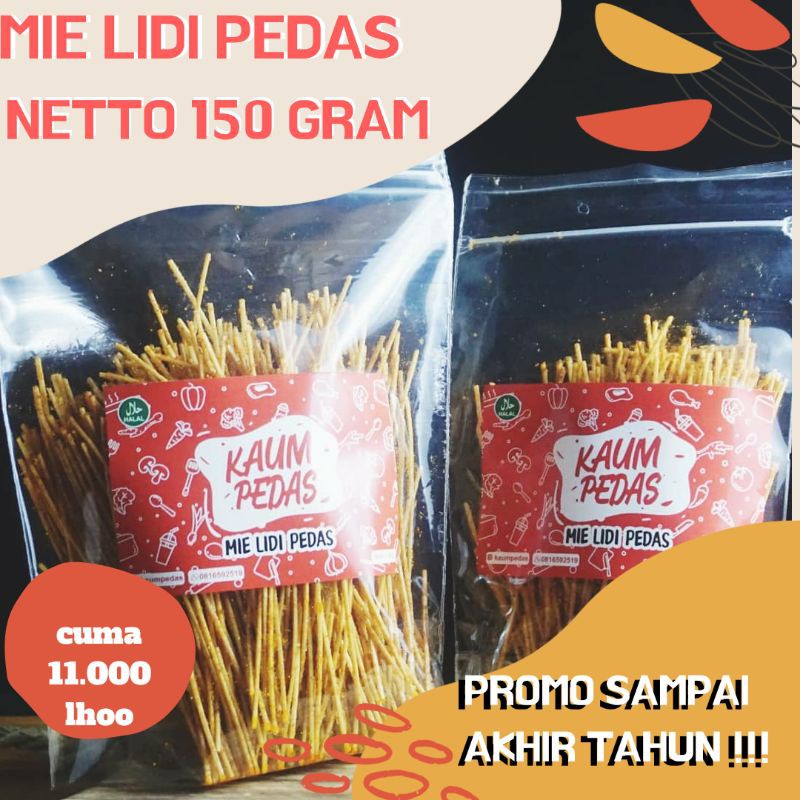 

mie lidi pedas 150gram. Murah banget !!!!