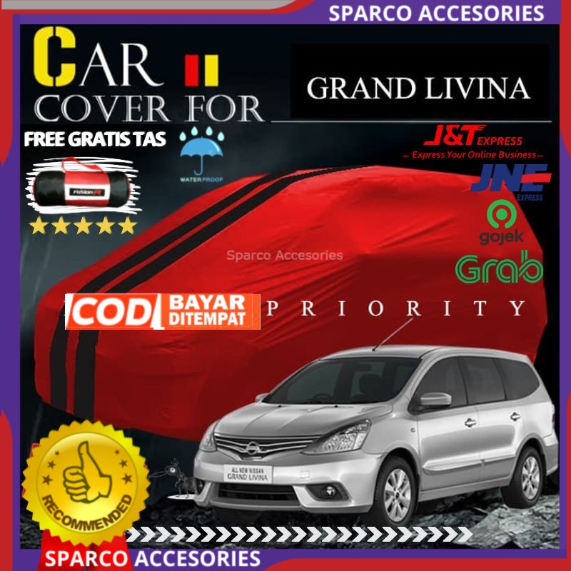 COVER SARUNG MOBIL GRAND LIVINA ANTI AIR WATERPROOF BODY COVER GRAND LIVINA