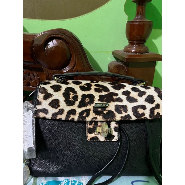 Donini Roma Leopard black