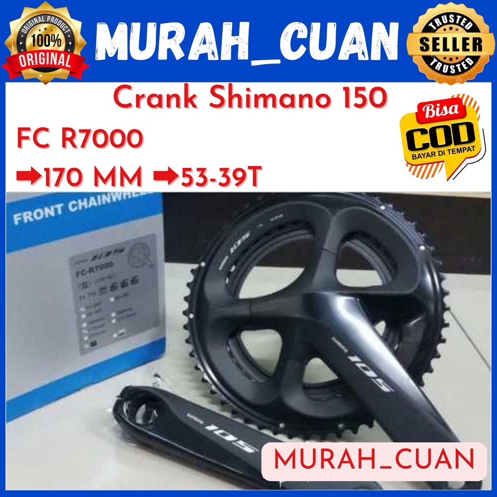 Crank Shimano 105 FC R7000 170 MM 53-39T