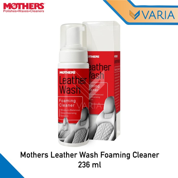 Mothers Leather Wash Foaming Cleaner 237 ml Spray Pembersih Jok Kulit