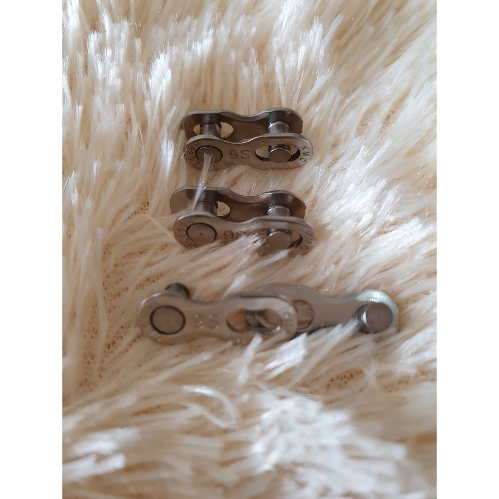 Sambungan Rantai Sepeda KMC 9 Speed S Chain Connector Missing Link Not Shimano YBN