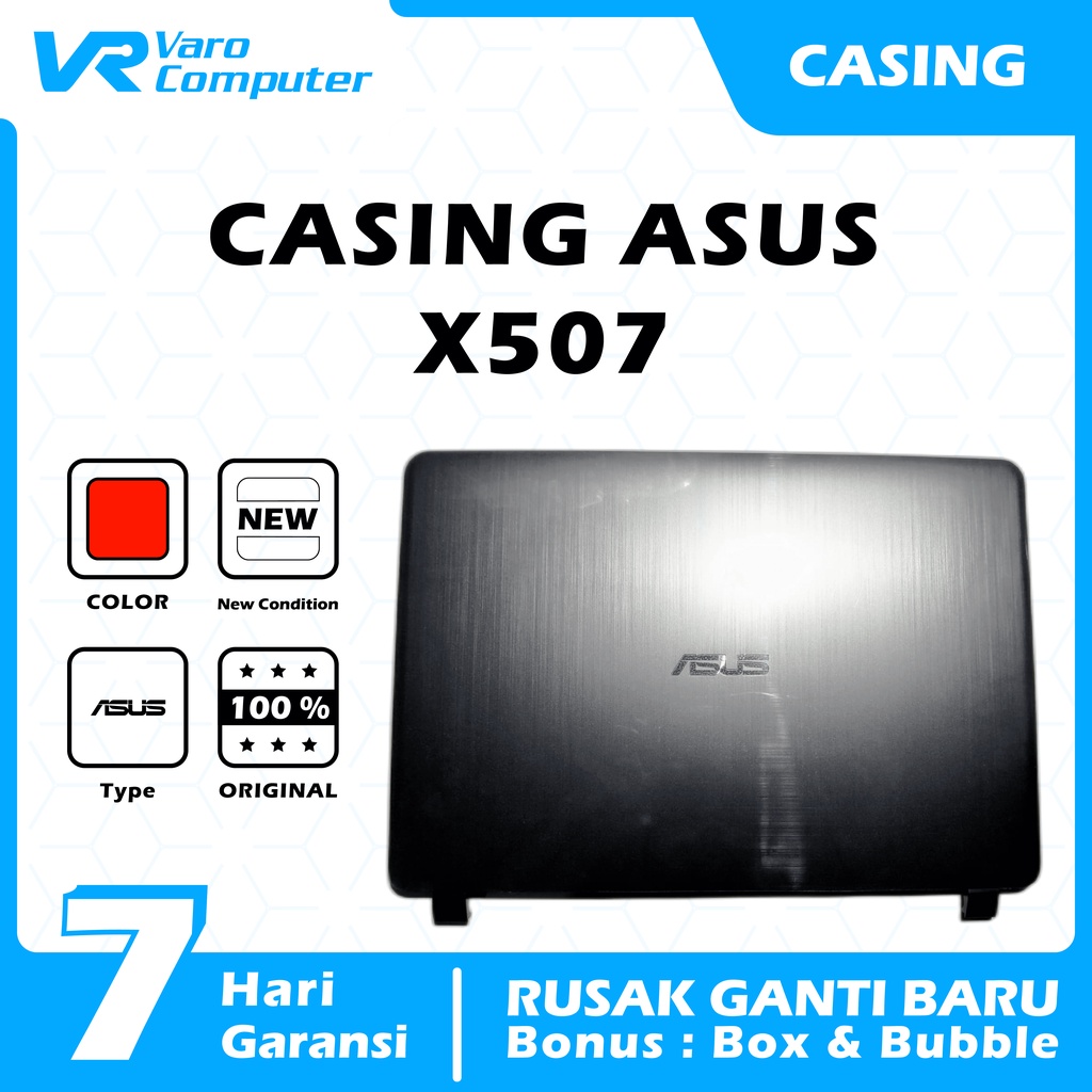 CASING COVER LCD LAPTOP ASUS X507 ORIGINAL