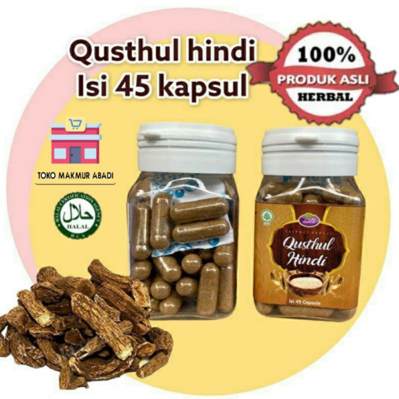 Kapsul Qusthul Hindi Qist Al Hindi Bahri Qustul Hindy Kustul 45 Kapsul