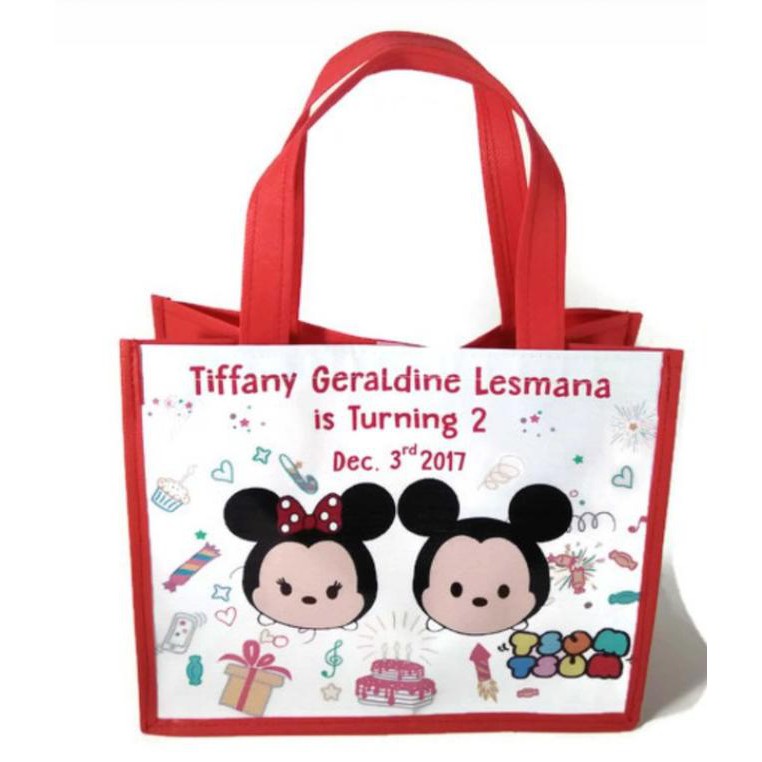 

PROMO TASULANG TAHUN MURAH / souvenir ulang tahun / Tas ultah / goodie bag / Tas ulang tahun